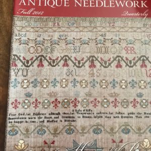 Sampler & Antique Needlework Fall 2012