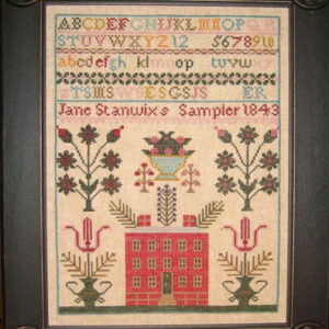 Samplers Revisited Jane Stanwix 1843