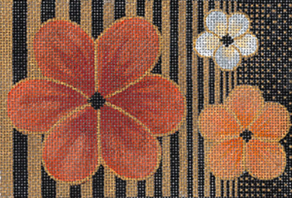 Sharon G Metallic Flowers with Stitch Guide GS-385XL
