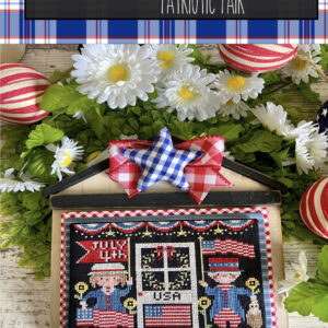 Stitching with the Housewives Adoorables Patriotic Pair