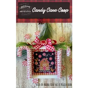 Stitching with the Housewives Candy Cane Coop