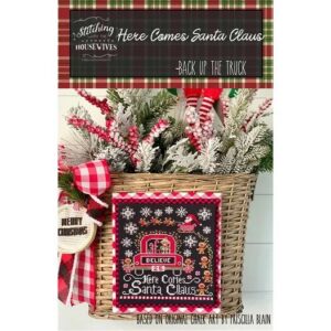 Stitching with the Housewives Here Comes Santa Claus