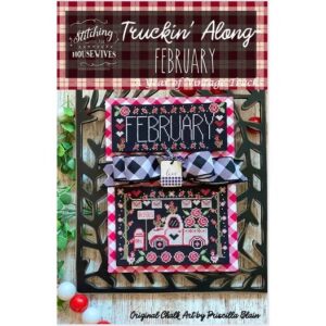 Stitching with the Housewives Truckin' Along February