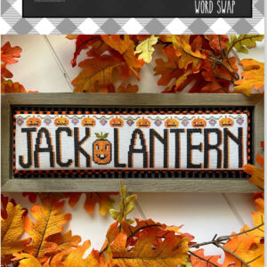 Stitching with the Housewives Word Swap Jack O Lantern