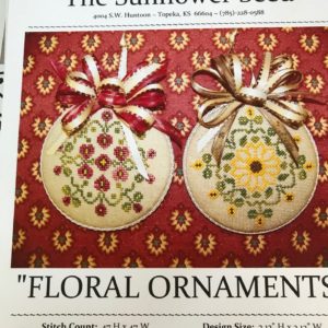 The Sunflower Seed Floral Ornaments