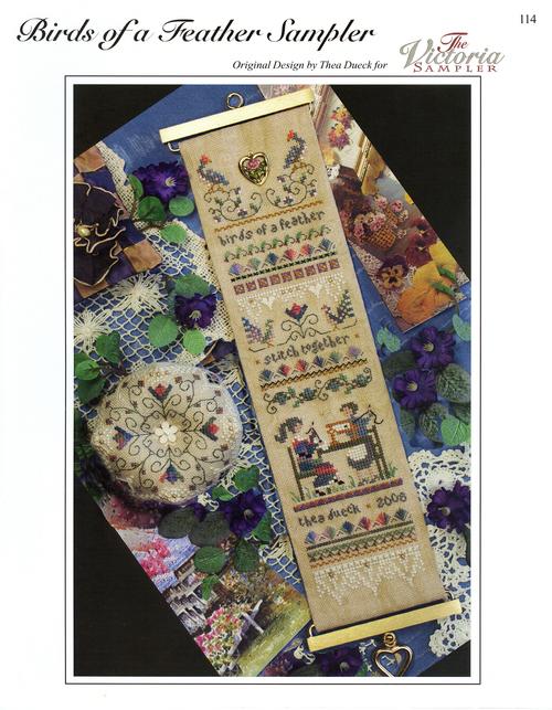 The Victoria Sampler Birds of a Feather Sampler & Accessory Pack
