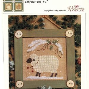 The Victoria Sampler Bitty Buttons #3 Sheep & Accessory Pack