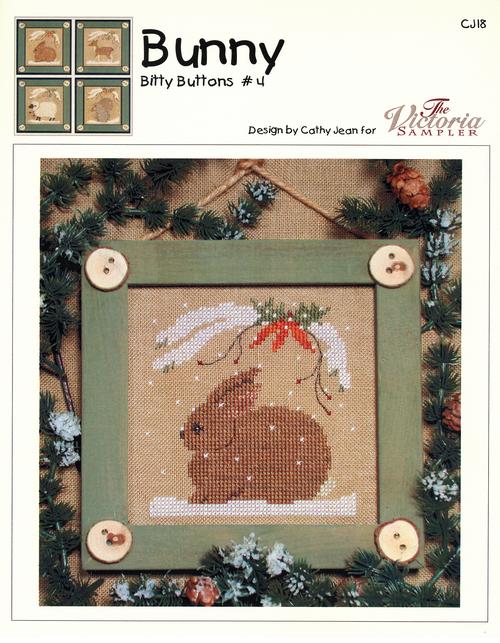 The Victoria Sampler Bitty Buttons #4 Bunny & Accessory Pack