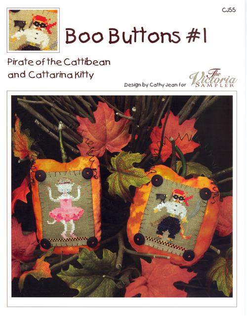 The Victoria Sampler Boo Buttons #1 & Accessory Pack