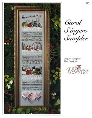 The Victoria Sampler Carol Singers Sampler & Accessory Pack
