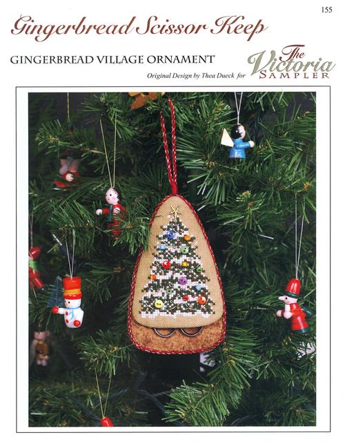 The Victoria Sampler Gingerbread Scissor Keep & Accessory Pack