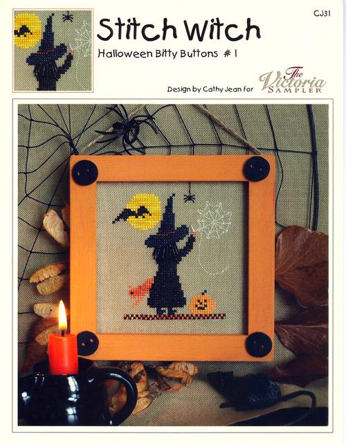 The Victoria Sampler Halloween #1 Stitch Witch & Accessory Pack