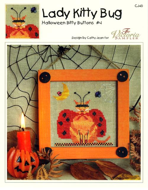 The Victoria Sampler Halloween #4 Lady Kitty Bug & Accessory Pack