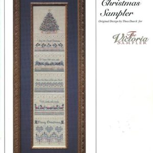 The Victoria Sampler Heirloom Christmas Sampler & Accessory Pack