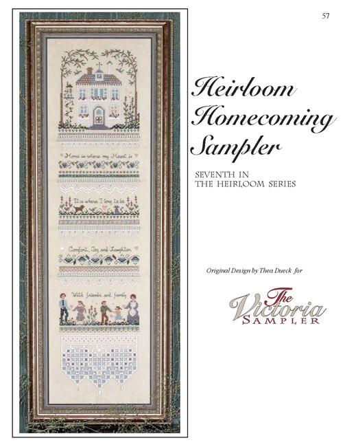 The Victoria Sampler Heirloom Homecoming Sampler & Accessory Pack