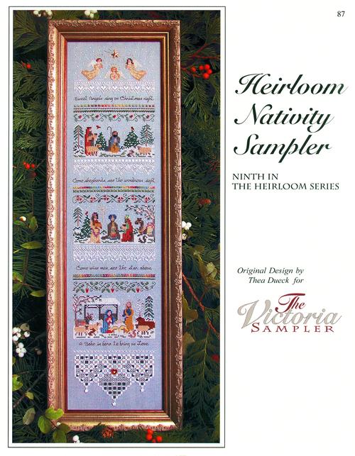 The Victoria Sampler Heirloom Nativity Sampler & Accessory Pack