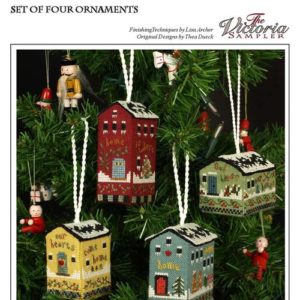 The Victoria Sampler Little House Ornaments & Accessory Pack
