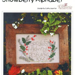 The Victoria Sampler Snowberry Alphabet & Accessory Pack
