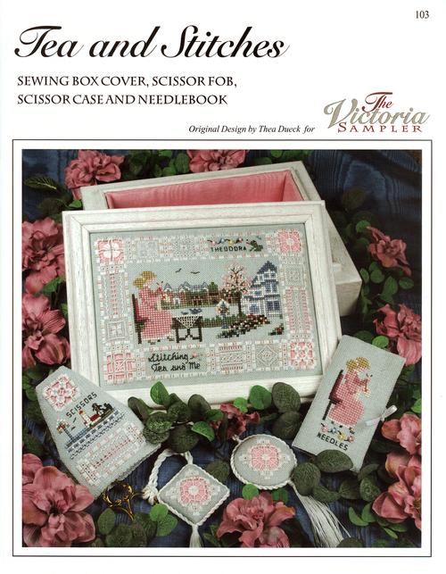 The Victoria Sampler Tea and Stitches & Accessory Pack